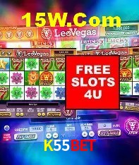 Interface moderna da plataforma K55Bet